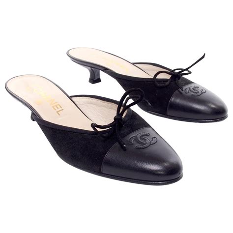 chanel ballet flat kitten heel mule|chanel ballet shoes review.